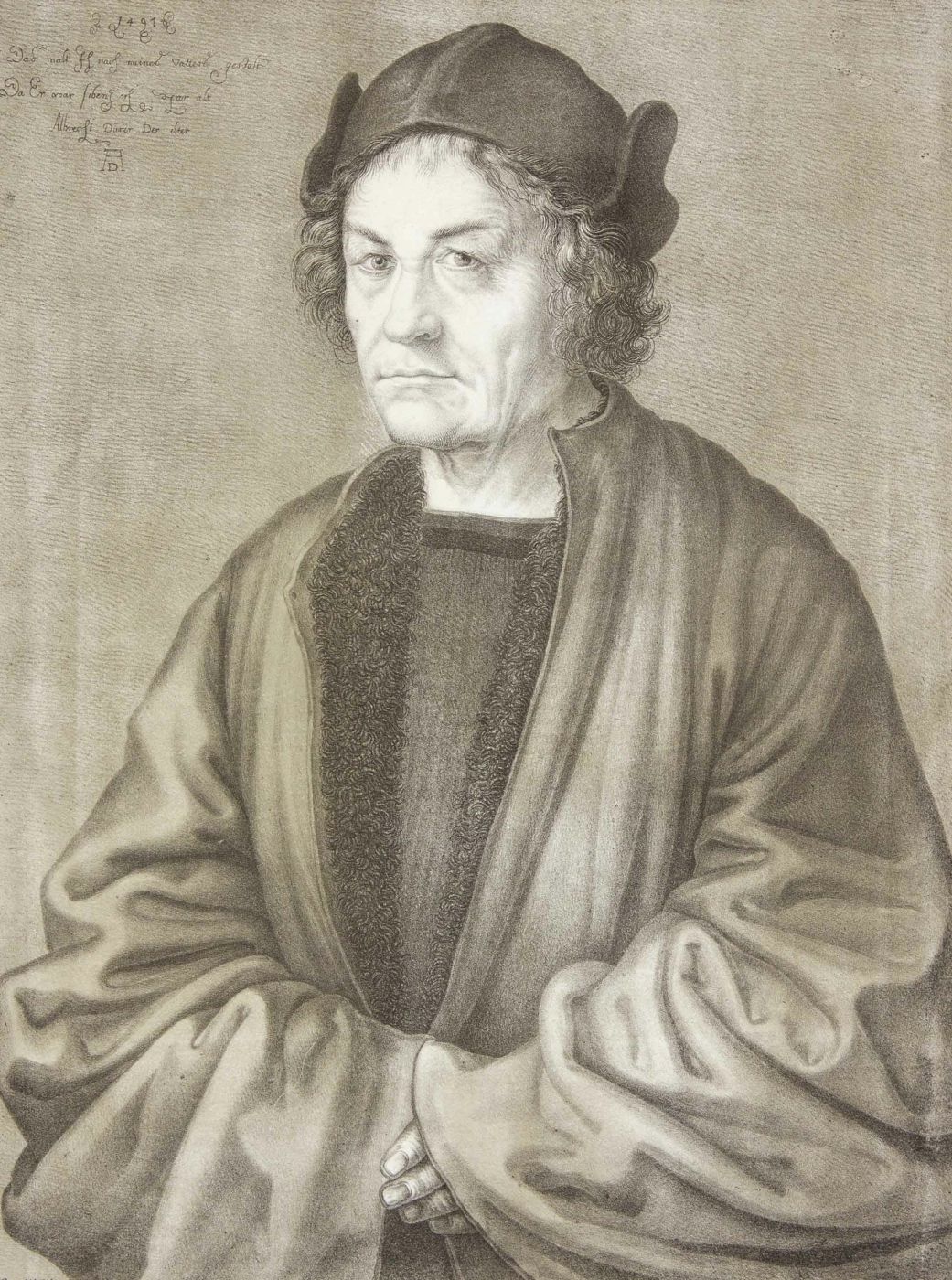 Dürer Albrecht Porträt Johann Nepomuk Strixner Bildnis des