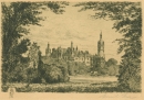 Schwerin. - Gesamtansicht. - "Schweriner Schloss".