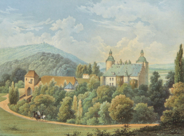 Euskirchen. - Burg Veynau. - Duncker. - "Veynau".