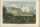 Garmisch-Partenkirchen. - Panoramaansicht. - "Aus den bayrischen Alpen: Partenkirchen und die Zugspitze.".