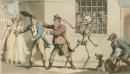 "The English Dance of Death". - Combe & Rowlandson. - "The Catchpole".