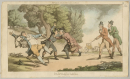 "The English Dance of Death". - Combe & Rowlandson. - "The Duel".