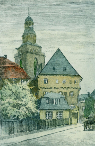 Rang, Carl. - "Gießen Stadtkirche"