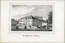 Weimar. - Gesamtansicht. - "Das Hoftheater zu Weimar".