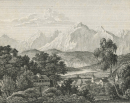 Mont Blanc. - "1076. Der Montblanc von Sallenche...