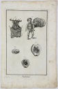 Diderot, Denis - Encyclopedie - "Anatomie" - Uterus und Embryo