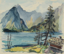 Schönau am Königssee. - Herbert Borchard. - "Kesselalm".