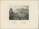 Baden-Baden. - Ortsansicht. - "Ansicht von Baden, vom Gernsbacher Wege.".