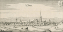 Wetter (Ruhr). - Stadtpanorama. - Merian. -...