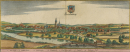 Frankenberg (Sachsen). - Gesamtansicht. - Merian. - "Franckenberg".