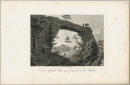 Bömische Schweiz. - Gesamtansicht. - Christian Gottlob Hammer.  - "Vue du Prebisch Thor aux frontieres de la Boheme".