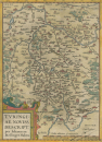 Thüringen. - Landkarte. - Ortelius. -...