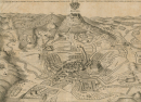 Hechingen. - Vogelschau. - Merian. - "Illustrissimo...