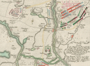 Frankfurt an der Oder. - Gefechtsplan. - Siebenjähriger Krieg. - "Plan der Bataille bey Franckfurth an der Oder, so am 12. Aug. 1759 [...]"