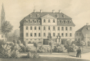 Benndorf (Leipzig). - Schlossansicht. - Poenicke. -...