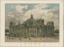 Berlin. - Gesamtansicht. - "The new Palace of the German Imperial Parliament at Berlin"