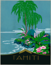 Art déco. - "Tahiti".