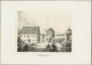 Schönfeld (Meissen). - Schlossansicht. - Poenicke. - "Schönfeld bei Hain".