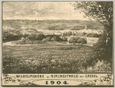 Kirchditmold. - Gesamtansicht. - "Wilhelmshöhe u. Kirchditmold bei Cassel".