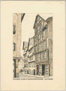 Kassel. - Altstadt. - "Graben, Ecke Hohentorstrasse / Alt-Kassel".