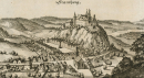 Schloss Starhemberg. - Gesamtansicht. - Merian. -...