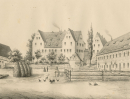 Frohburg-Streitwald (Leipzig). - Schlossansicht. -...